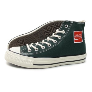 コンバース CONVERSE スニーカー ハイカット メンズ レディース オールスター US コカ・コーラ UF HI ダークグリーン HI ALL STAR US Coc