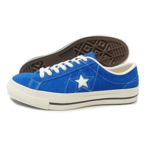 コンバース CONVERSE スニーカー メンズ レディース ローカット ワンスター J スエード ブルー ONE STAR J SUEDE 日本製