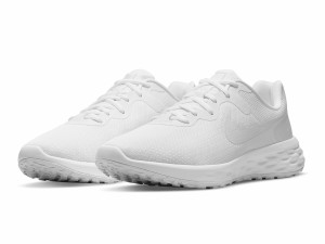 ナイキ NIKE レボリューション 6 スニーカー メンズ DC3728-102/ホワイト REVOLUTION 6 運動靴 ランニングシューズ トレーニング 白