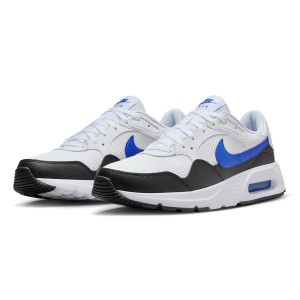 ナイキ NIKE スニーカー 靴 メンズ エアマックス SC FQ8737-100 ホワイト/ブラック/ゲームロイヤル AIR MAX SC