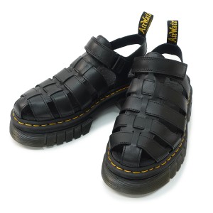 ドクターマーチン Dr.Martens サンダル 厚底 レディース RICKI フィッシャーマン サンダル 31549001 ブラック