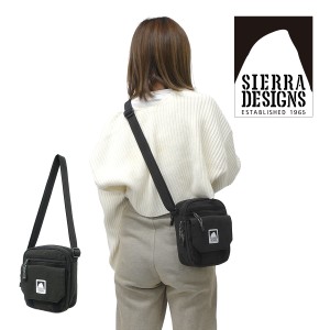 シエラデザインズ SIERRA DESIGNS 20969356 ショルダーバッグ メンズ レディース ハードキャンバス マルチショルダーバッグ  鞄 ブラック