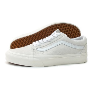 バンズ VANS スニーカー メンズ レディース オールドスクール ピッグスエード  OLD SKOOL PIG SUEDE BLANC DE BLANC VN0005UFJVY