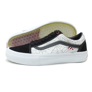 VANS バンズ スニーカー メンズ オールドスクール OLD SKOOL BLACK WIDOW SPIDER BLACK WHITE RED VN0A5FCBBWT  ブラックウィンドウスパ