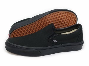 バンズ VANS スニーカー メンズ レディース クラシック スリッポン VN000EYEBKA ブラック/ブラック Classic Slip-On 黒 定番 靴  海外企