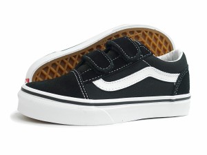 VANS バンズ スニーカー 子供靴 キッズ オールド スクール V PS VN000VHE6BT ブラック/ホワイト OLD SKOOL V PS 黒 海外企画 通学 ベルク