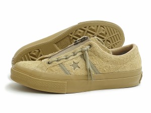 コンバース CONVERSE スニーカー ローカット メンズ レディース スター＆バーズ センタージップ OX コヨーテ STAR&BARS CENTERZIP SUEDE 