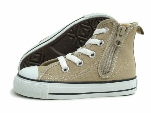 コンバース CONVERSE キッズ スニーカー 子供 靴  ハイカット チャイルド オールスター N カラーズ Z HI ベージュ CHILD ALL STAR N COLO