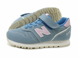 ニューバランス キッズ new balance スニーカー 373 子供靴 YV373 XN2 ブルー 通学 小学生 セール マジックテープ プレゼント 入園祝 幼