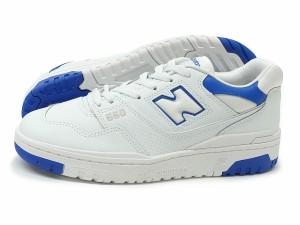 ニューバランス new balance スニーカー メンズ レディース ユニセックス BB550 SWC ホワイト/ブルー