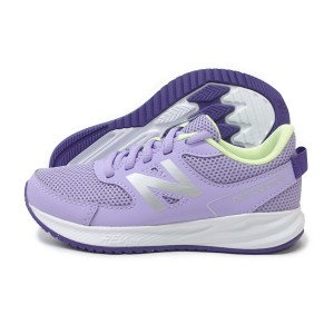 ニューバランス キッズ new balance  キッズ ジュニア スニーカー YK570 LL3 パープル 子供靴 子ども 運動靴 体育祭 学校 スポーツ 紐靴 