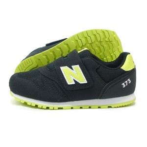 ニューバランス new balance ベビー スニーカー 373 子供靴 IZ373 AH2 ブラック 黒 出産祝い 赤ちゃん ファーストシューズ プレゼント 運