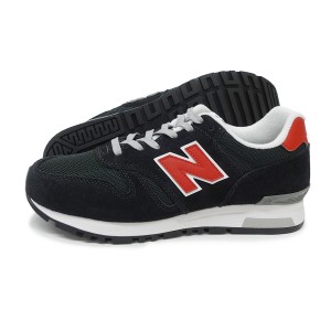 ニューバランス new balance スニーカー 565 メンズ レディース ML565 BR1 ブラック/レッド Dワイズ 運動靴 シューズ 国内正規品 プレゼ