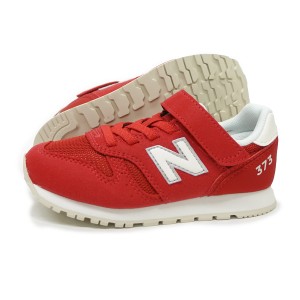 ニューバランス キッズ new balance スニーカー 373 子供靴 YV373 AR2 レッド 通学 小学生 セール マジックテープ プレゼント 入園祝 幼