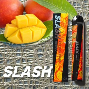 【正規販売店】 SLASH  期間限定20％ポイント付パッションフルーツマンゴー VAPE 電子シーシャ ポケットシーシャ スラッシュ ニコチン0 