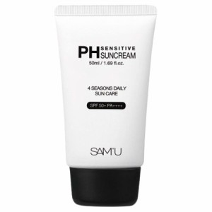 【正規品/国内配送】PHセンシティブサンクリームPH SENSITIVE SUN CREAM SPF50+ PA++++ 日焼け止め スキンケア サンブロック メイクアッ