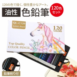 【限定価格!!】色鉛筆 120色 油性色 カラーペン 塗り絵 描き用 お絵描き いろえんぴつ 色鉛筆セット ぬりえ 鉛筆削り プロ仕様 ギフト 画