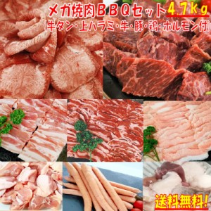 牛タン バーベキューセット 肉 BBQ 肉 塩タン 4.7kg 薄切り 焼肉 焼き肉 焼肉セット 焼き肉セット バーベキュー 食材 BBQ肉セット bbq 牛