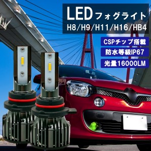 高輝度 LED 16000LM アップルグリーン H8/H9/H11/H16/HB4 LEDヘッドライト LEDフォグランプ 