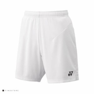 ヨネックス テニス メンズニットハーフパンツ ホワイト（YONEX men's knit shorts）15100 メンズ