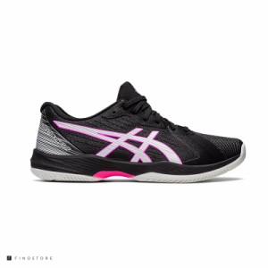 アシックス テニスシューズ ソリューションスイフト FF オールコート用（ASICS SOLUTION SWIFT FF）1041A298 メンズ 002(BLACK/HOT PINK)