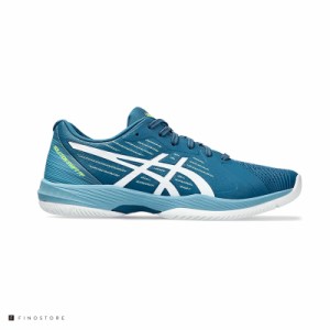 アシックス テニスシューズ ソリューションスイフト FF オールコート用（ASICS SOLUTION SWIFT FF）1041A298 メンズ 402(RESTFUL TEAL/WH