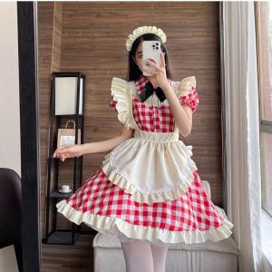 メイド服 チェック柄の通販｜au PAY マーケット