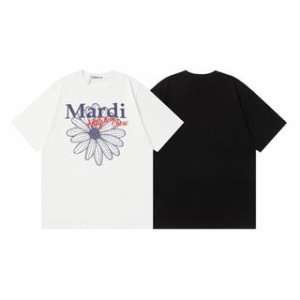 Mardi Mercredi マルディメクルデ 半袖Tシャツエット ジャージ シンプル 男女兼用 レディース カジュアル YY-2