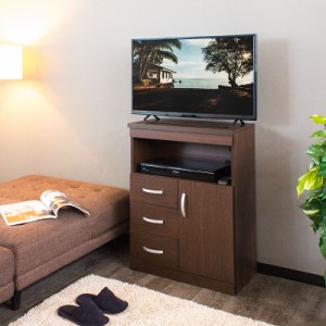 テレビ台 ハイタイプ コンパクト 高さ80 幅60 完成品 テレビボード 寝室 ダイニング キッチン ワンルーム 24インチ コンセント付き リビ