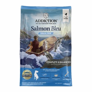 ADDICTION サーモンブルー グレインフリードッグフード 1.8kg 1袋 犬 ご飯 総合栄養食 ドライフード アレルギー