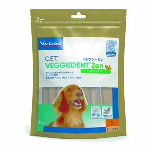 C.E.T.ベジデントゼン Sサイズ 5〜10kg 1袋(12本) 犬用 デンタルケア