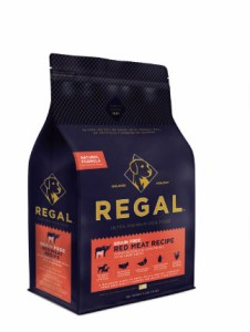 REGAL グレインフリー レッドミートレシピ 1.8kg バッファロー ドックフード 犬 ご飯 ドライフード 穀物緑イ貝 フードアレルギー 添加物 
