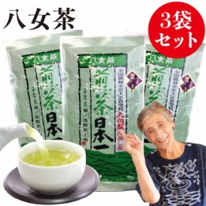 新茶 2024 八女茶 煎茶 送料無料 100g 3袋セット メール便 豊の抄 茶葉 お茶 緑茶 日本茶 煎茶 国産 冷茶 深蒸し煎茶 茶 葉 お取り寄せ 