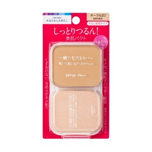 資生堂 アクアレーベル モイストパウダリー SPF20 PA++ レフィル オークル20 自然な肌色