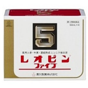 【第2類医薬品】湧永 レオピンファイブW 60mL×4本「宅配便送料無料(A)」