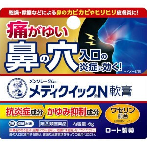 【第(2)類医薬品】ロート メンソレータム メディクイックN軟膏 6g