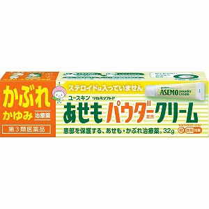 【第3類医薬品】ユースキン製薬 ユースキン リカAソフトP あせもパウダー配合クリーム 32g「メール便送料無料(A)」