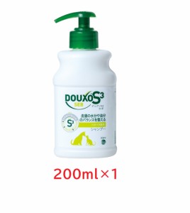 【ベタベタ肌用】『デュクソ Ｓ３ セボシャンプー (200mL)×１本』【使用期限：2025年3月31日】【犬猫】【皮膚】【日本全薬工業】【レビ