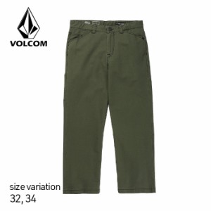 VOLCOM ENTERTAINMENT FAT TONY KRAFTSMAN PANTS ヴォルコム ボルコム SQUADRON GREEN カジュアル パンツ ストリート スケートボード メ