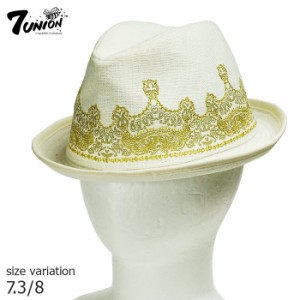 7UNION XYS-5701 HAT WHITE 7 3/8 セブンユニオン 帽子 ハット ストリート