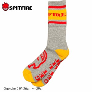 SPITFIRE スピットファイア 靴下 メンズ スケボー ビッグヘッド ソックス CLASSIC 87 BIGHEAD SOCKS スケートボード ストリート