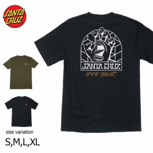 SANTA CRUZ S/S-T　FORGE HAND 22SP BLACK Millitary Green Tシャツ トップス サンタクルーズ 半袖 サンタクルズ メンズ レディース