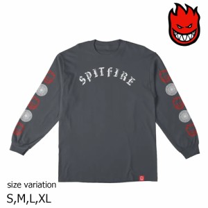 SPITFIRE L/S OLD E FILL SLEEVE スピットファイア ロゴ Tシャツ ロングスリーブ ロンティー スケートボード スケボー