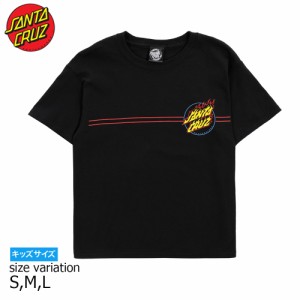 SANTA CRUZ S/S ABSENT FLAME DOT BLACK S M Lサイズ Tシャツ トップス サンタクルーズ 半袖