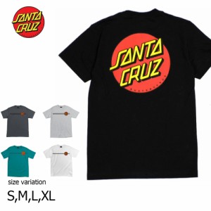 SANTA CRUZ S/S-T CLASSIC DOT 22SP BLACK ATH.HEATHER CHARCOALHEATHER TEAL WHITE Tシャツ トップス サンタクルーズ 半袖 サンタクルズ