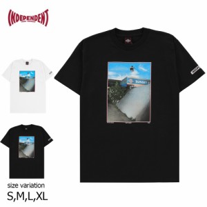 INDEPENDENT S/S-T SUNSET CARWASH 22SM BLACK WHITE インディペンデント 半袖 Tシャツ ファッション メンズ レディース