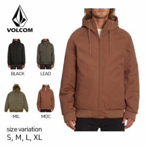 VOLCOM HERNAN 5K JACET ヴォルコム ボルコム BLK LEAD MIL MOC フーディー ジャケット ストリート スケートボード スノーボード