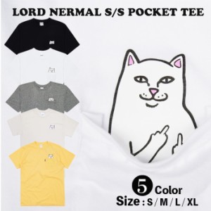 RIPNDIP Tシャツ 半袖 スケートボード リップンディップ 猫 Lord Nermal Poket Tee メンズ レディース ストリート