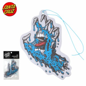 SANTA CRUZ サンタクルーズ スケボー エアフレッシュナー スケボー MELTING HAND AIR FRESHENER 24SP カーアクセサリー カー用品 芳香剤