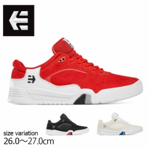 etnies ESTRELLA RED/WHITE BLACK WHITE エトニーズ エストレージャ スエード スケシュー スケートボード スケボー ストリート 靴